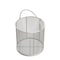 Anysizebasket Round Wire Mesh Basket: 12Dia. x 12H, 304 SS, 1/4 Rod Frame, Mesh: 8 x .047 TMT-120RND120-C08S - alternate 1